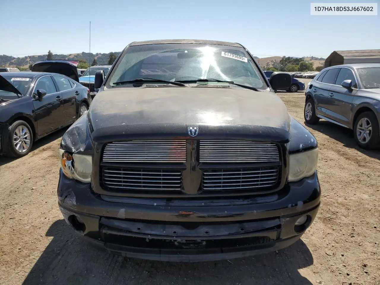 2003 Dodge Ram 1500 St VIN: 1D7HA18D53J667602 Lot: 61799695