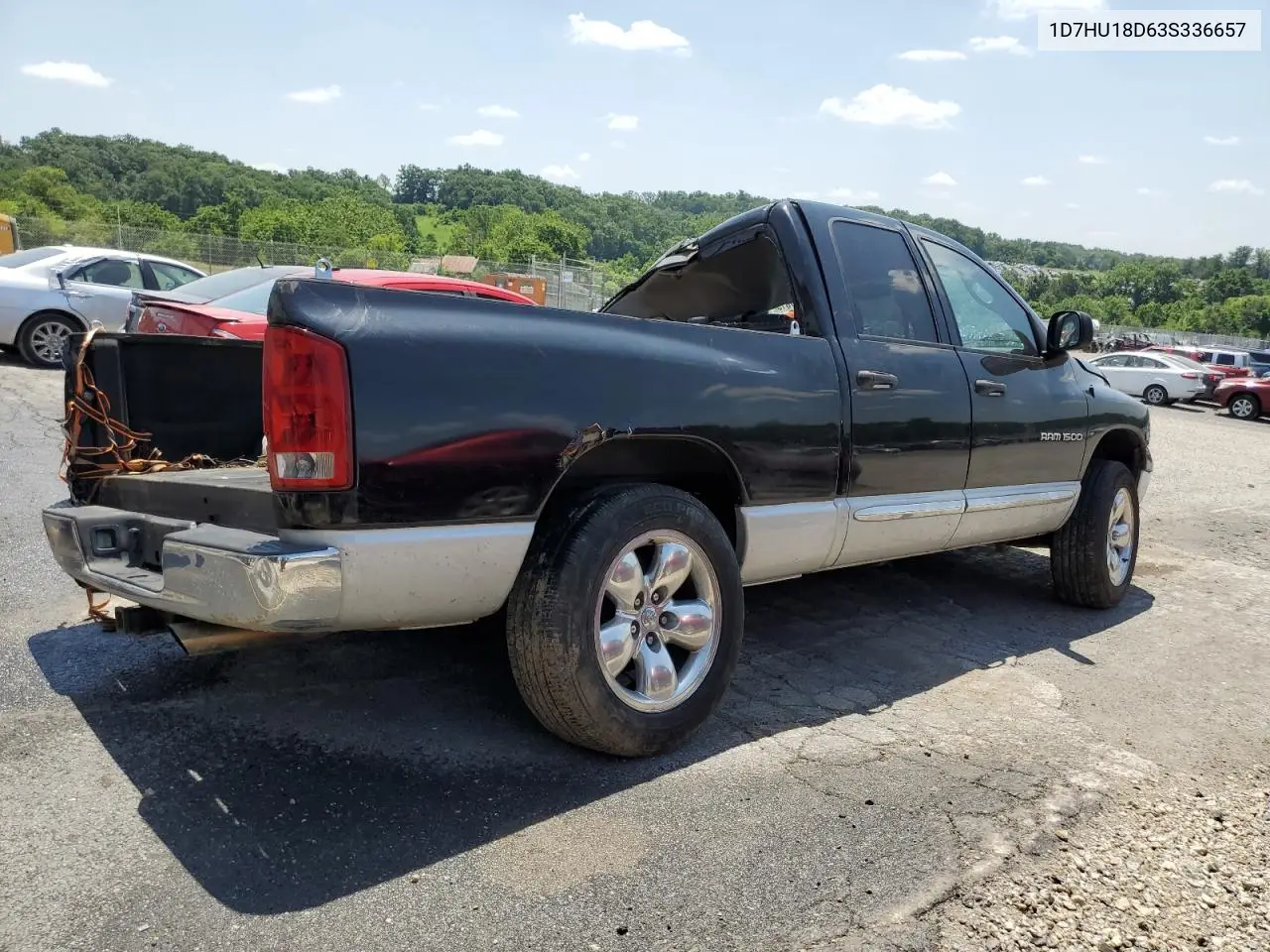 2003 Dodge Ram 1500 St VIN: 1D7HU18D63S336657 Lot: 61981815