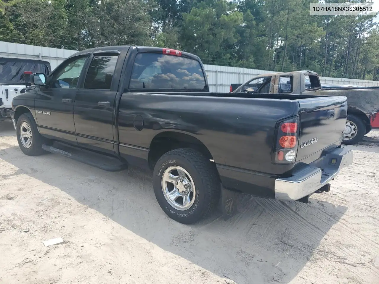 2003 Dodge Ram 1500 St VIN: 1D7HA18NX3S305512 Lot: 62182075