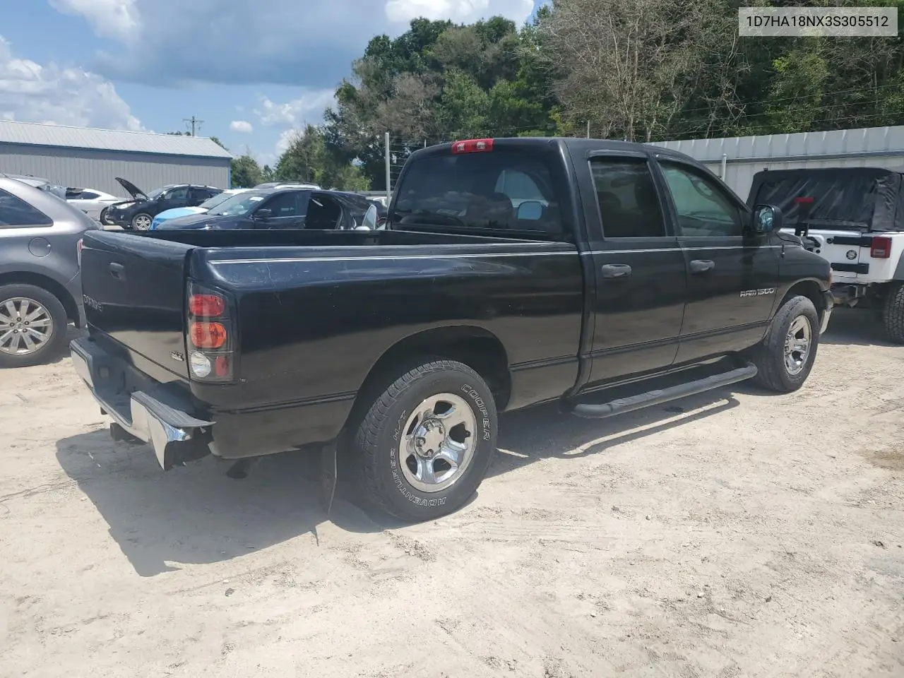 2003 Dodge Ram 1500 St VIN: 1D7HA18NX3S305512 Lot: 62182075
