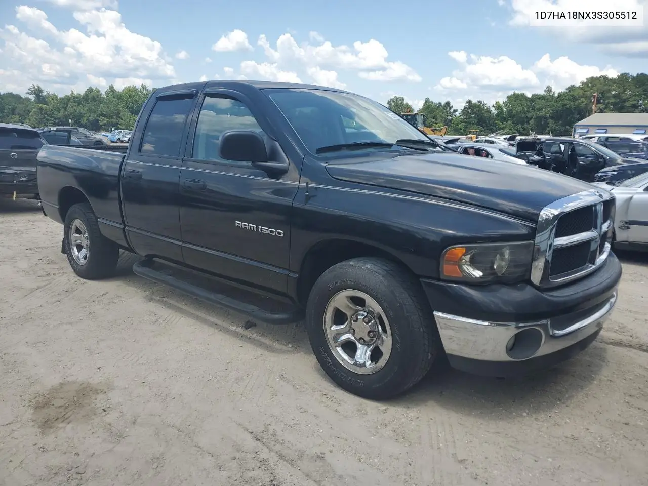 2003 Dodge Ram 1500 St VIN: 1D7HA18NX3S305512 Lot: 62182075