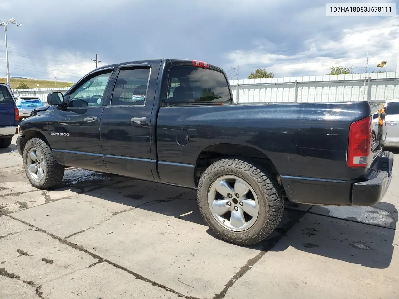 2003 Dodge Ram 1500 St VIN: 1D7HA18D83J678111 Lot: 62988485
