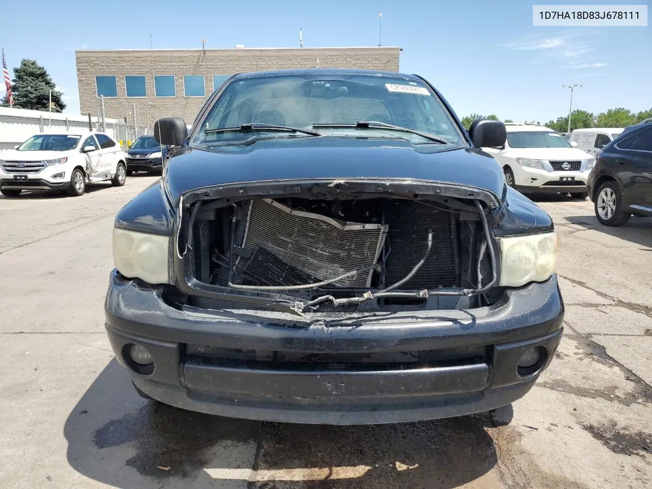 2003 Dodge Ram 1500 St VIN: 1D7HA18D83J678111 Lot: 62988485
