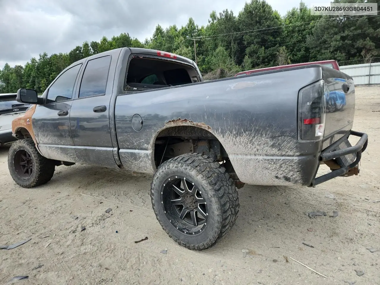 2003 Dodge Ram 2500 St VIN: 3D7KU28693G804451 Lot: 63024465