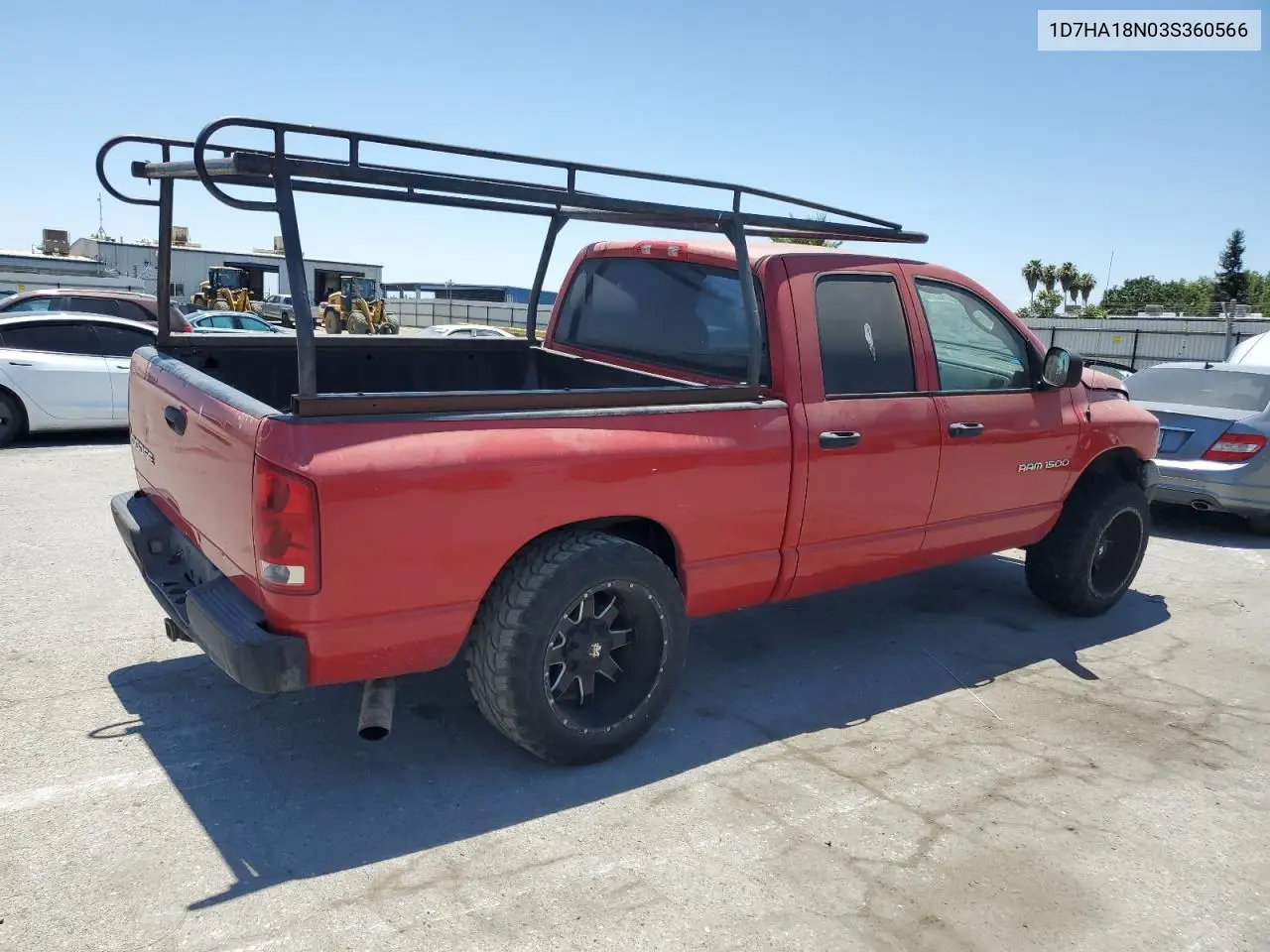 2003 Dodge Ram 1500 St VIN: 1D7HA18N03S360566 Lot: 63087815