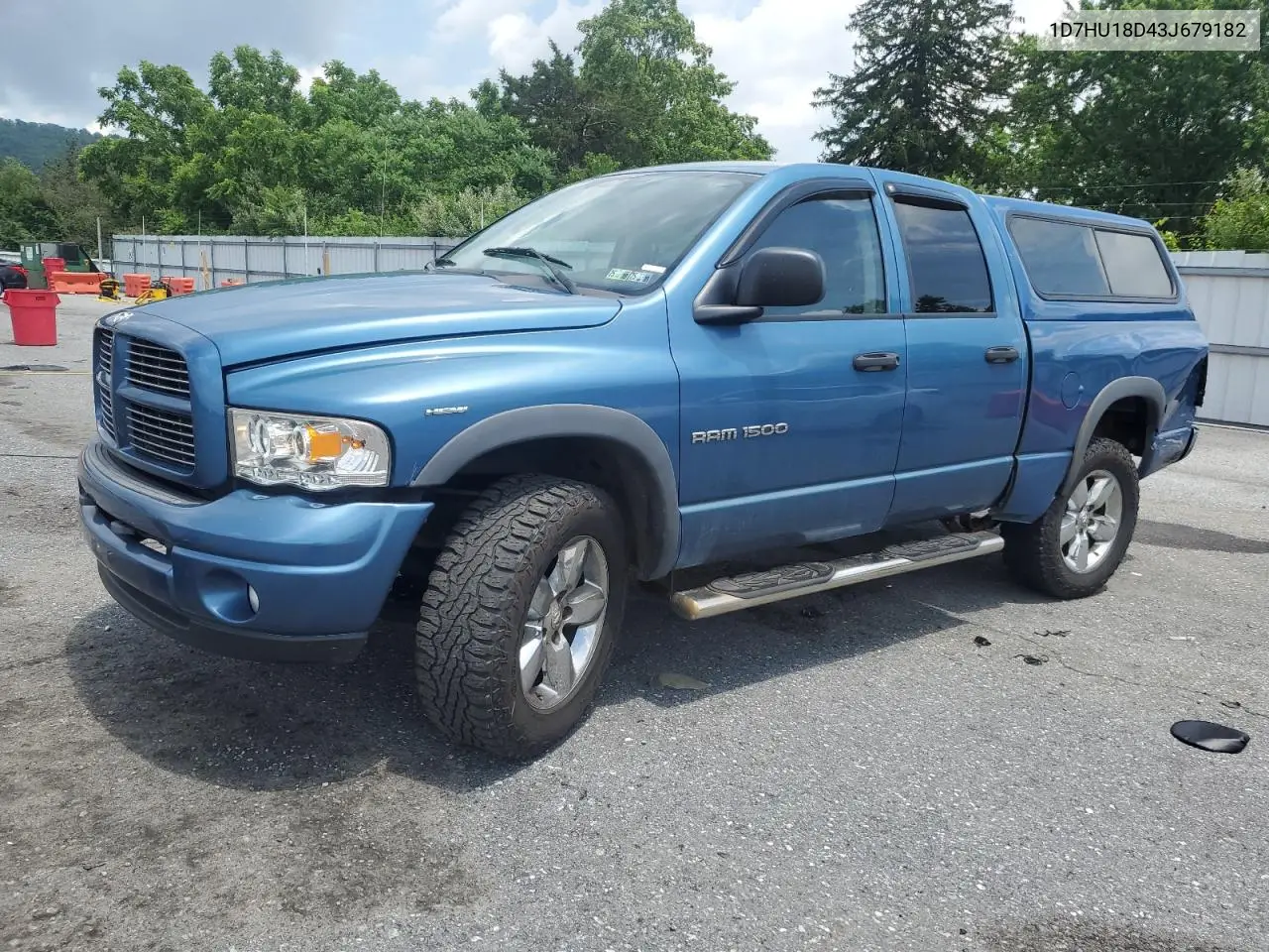 2003 Dodge Ram 1500 St VIN: 1D7HU18D43J679182 Lot: 63109225
