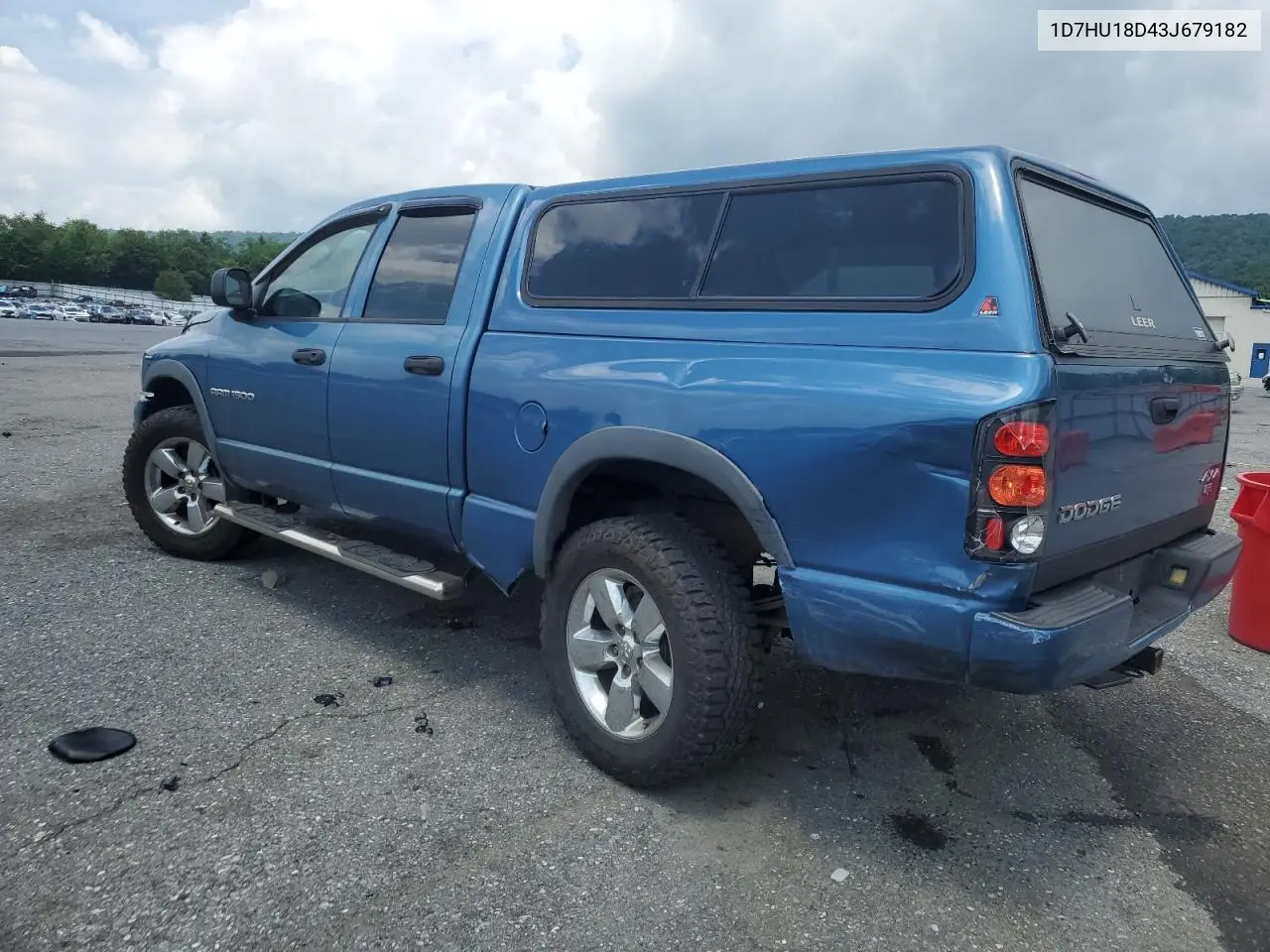 2003 Dodge Ram 1500 St VIN: 1D7HU18D43J679182 Lot: 63109225