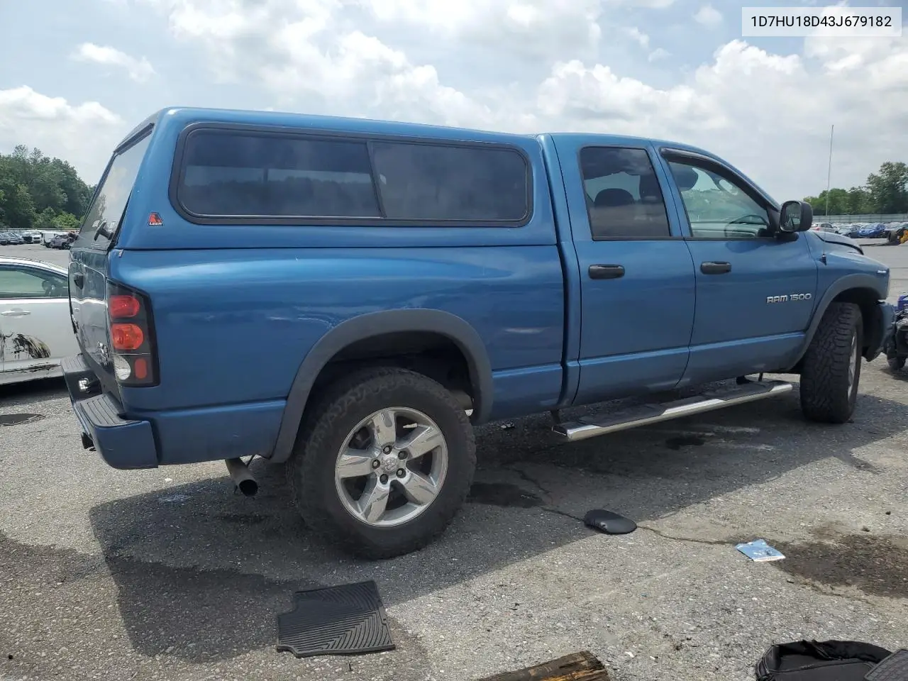 2003 Dodge Ram 1500 St VIN: 1D7HU18D43J679182 Lot: 63109225