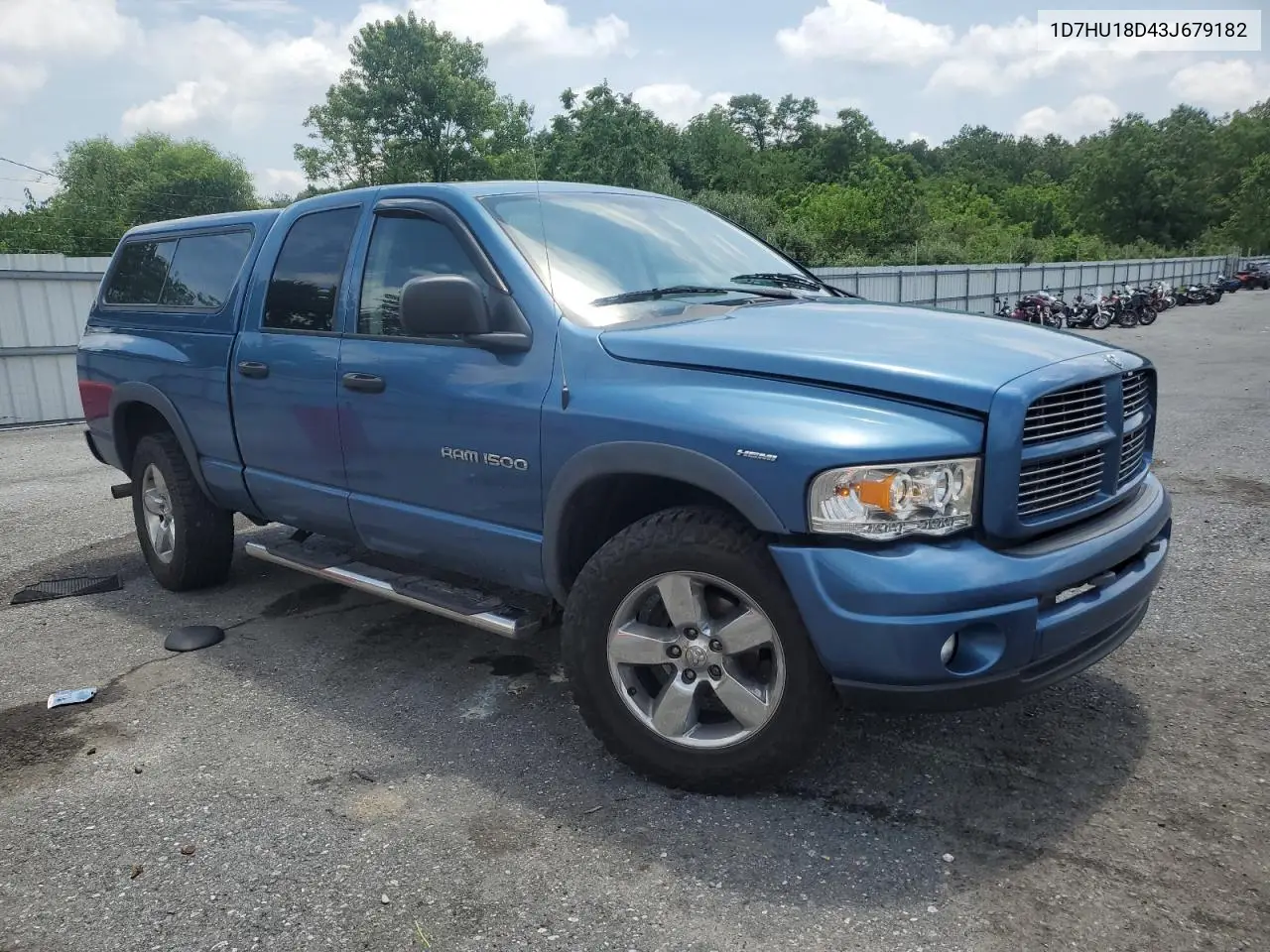 2003 Dodge Ram 1500 St VIN: 1D7HU18D43J679182 Lot: 63109225