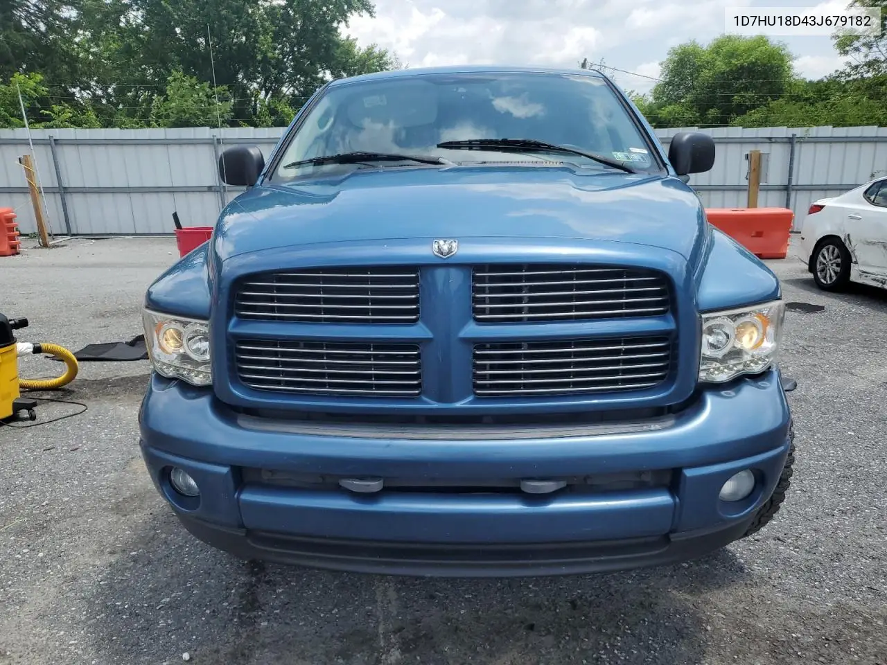 2003 Dodge Ram 1500 St VIN: 1D7HU18D43J679182 Lot: 63109225