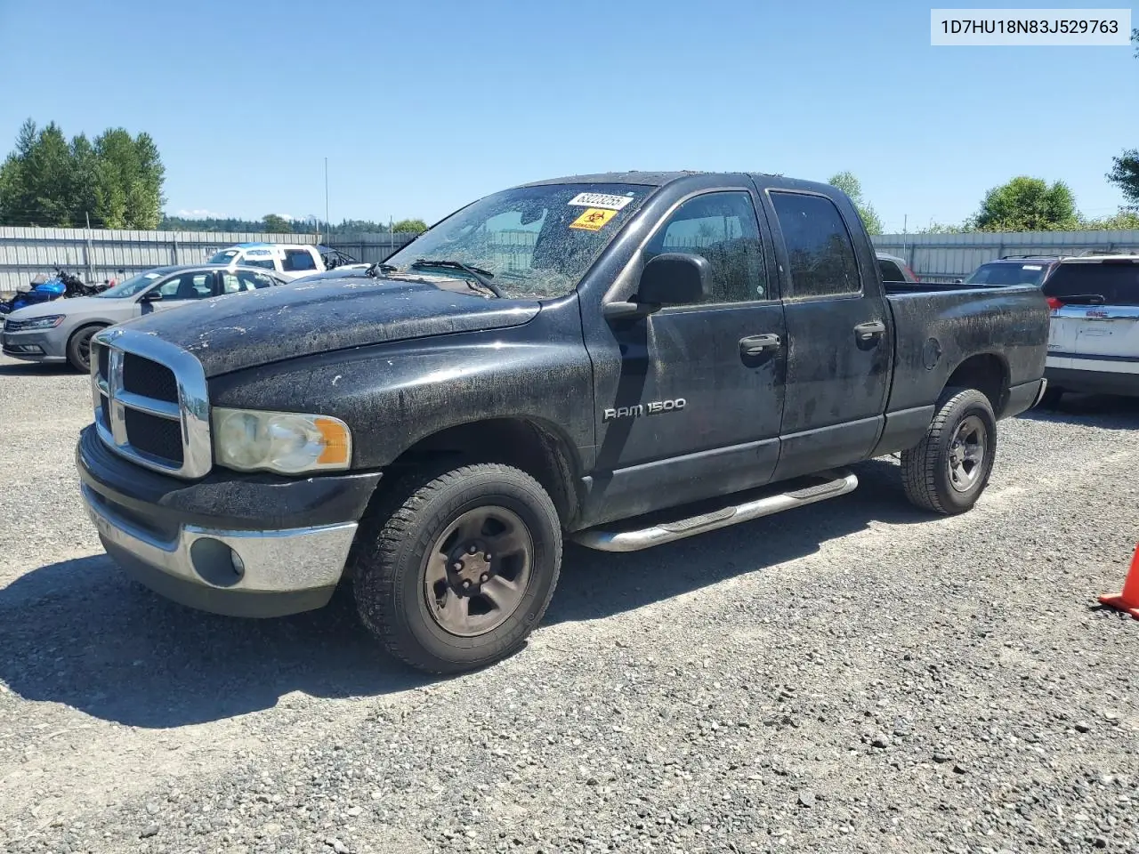 2003 Dodge Ram 1500 St VIN: 1D7HU18N83J529763 Lot: 63223255