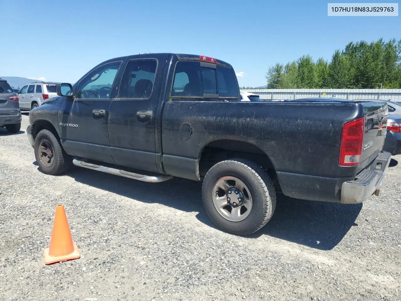 2003 Dodge Ram 1500 St VIN: 1D7HU18N83J529763 Lot: 63223255