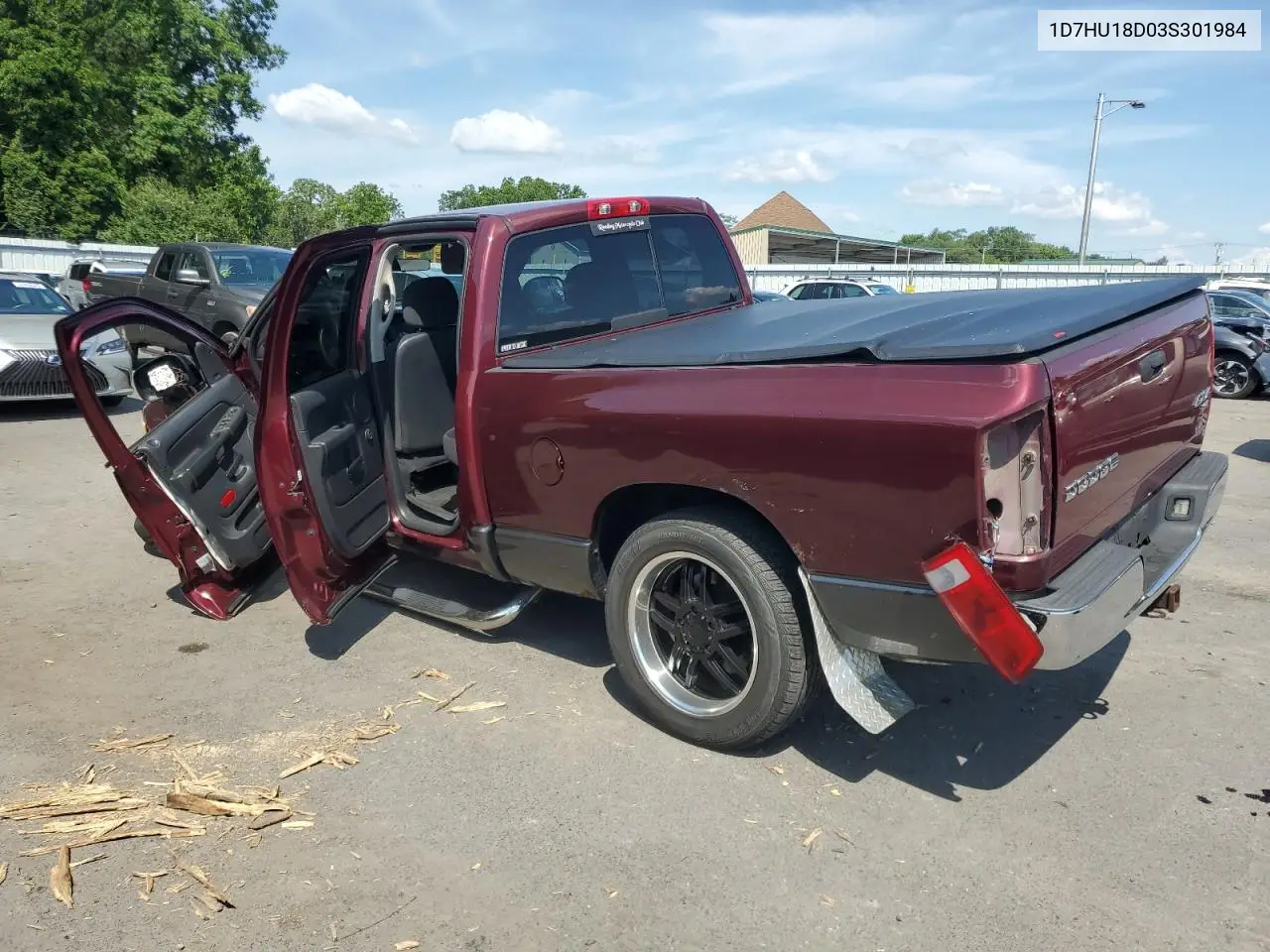 2003 Dodge Ram 1500 St VIN: 1D7HU18D03S301984 Lot: 65498495