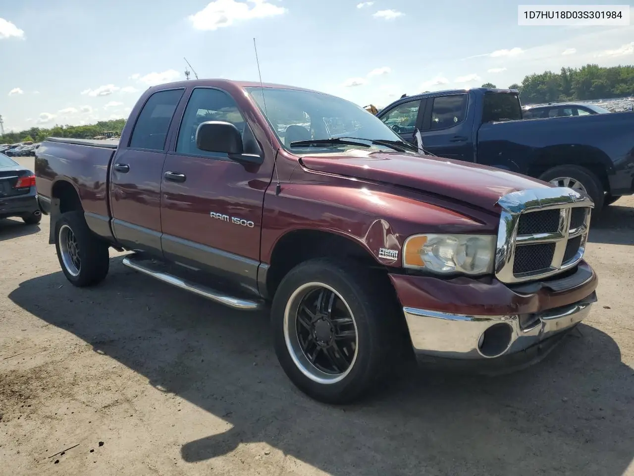 2003 Dodge Ram 1500 St VIN: 1D7HU18D03S301984 Lot: 65498495