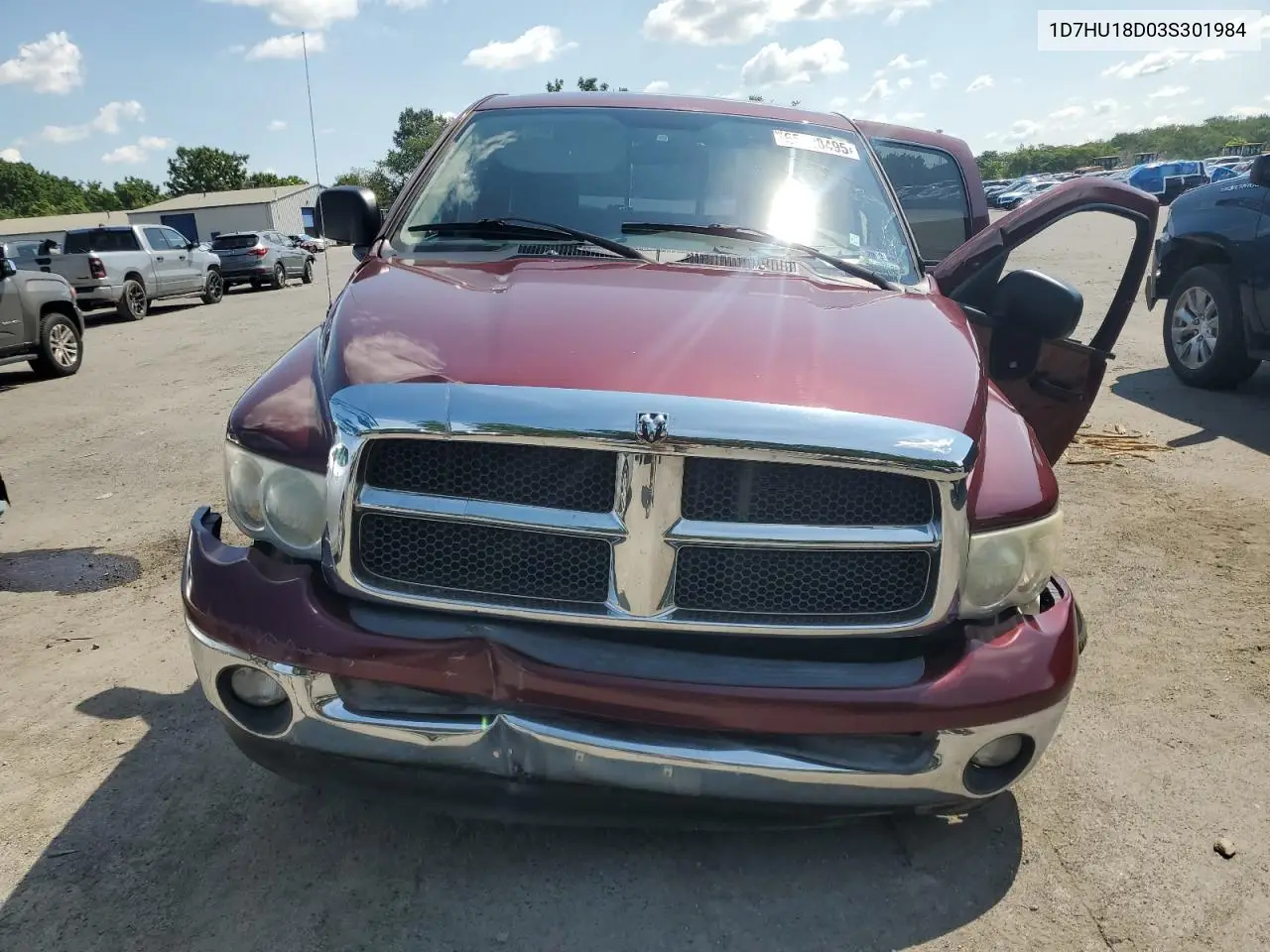 2003 Dodge Ram 1500 St VIN: 1D7HU18D03S301984 Lot: 65498495
