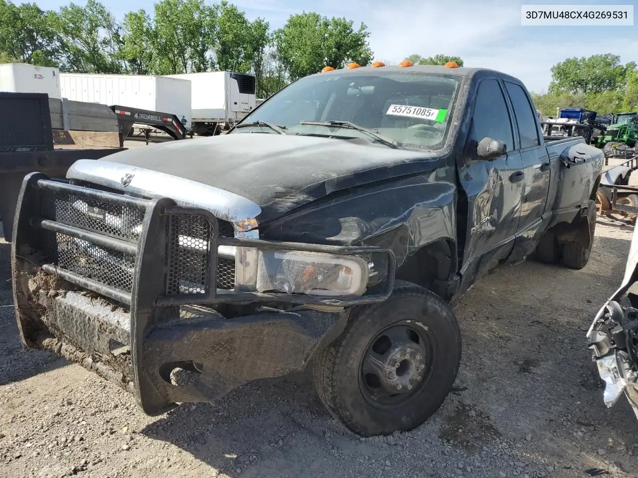 2004 Dodge Ram 3500 St VIN: 3D7MU48CX4G269531 Lot: 55751085