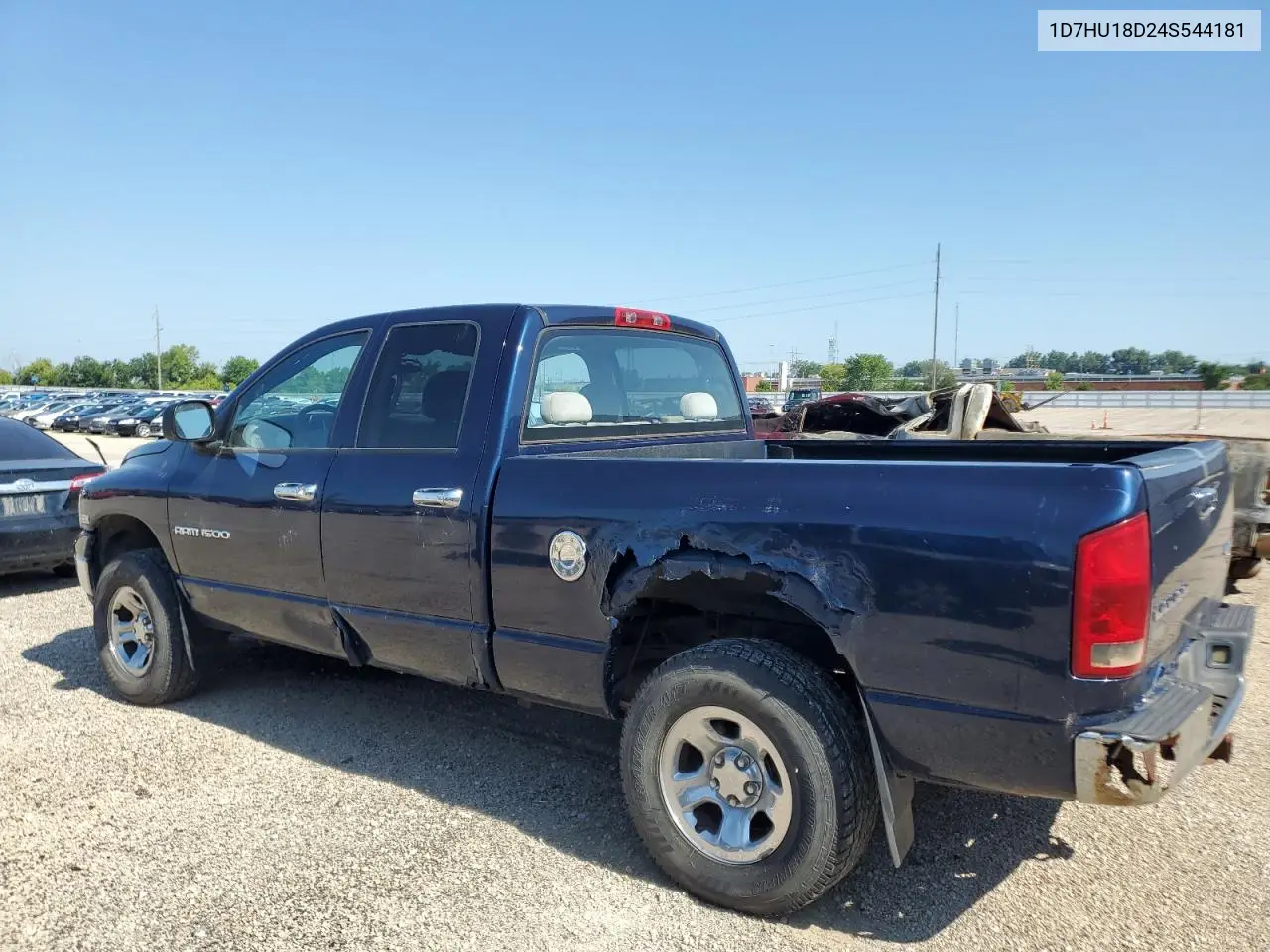 2004 Dodge Ram 1500 St VIN: 1D7HU18D24S544181 Lot: 61294465