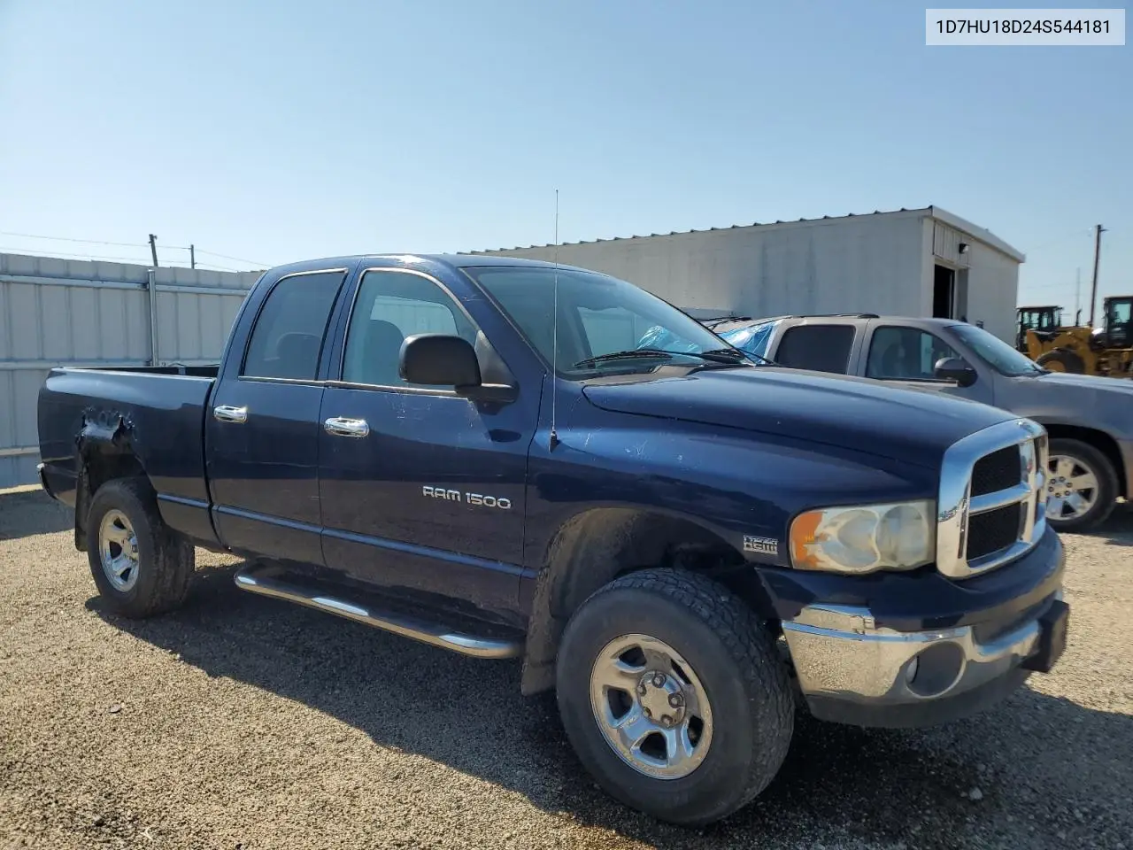 2004 Dodge Ram 1500 St VIN: 1D7HU18D24S544181 Lot: 61294465