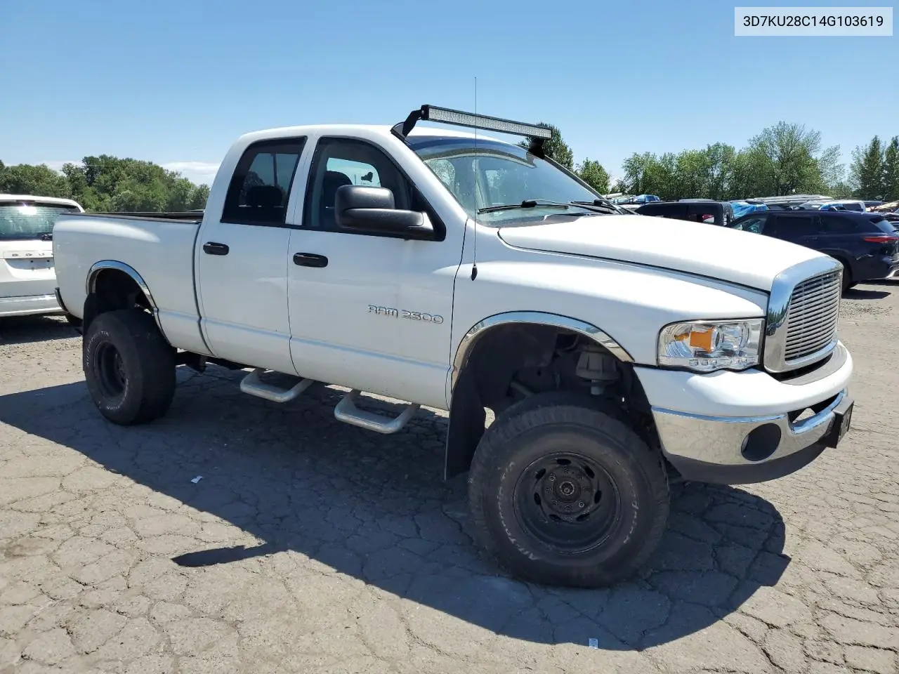 2004 Dodge Ram 2500 St VIN: 3D7KU28C14G103619 Lot: 61583285