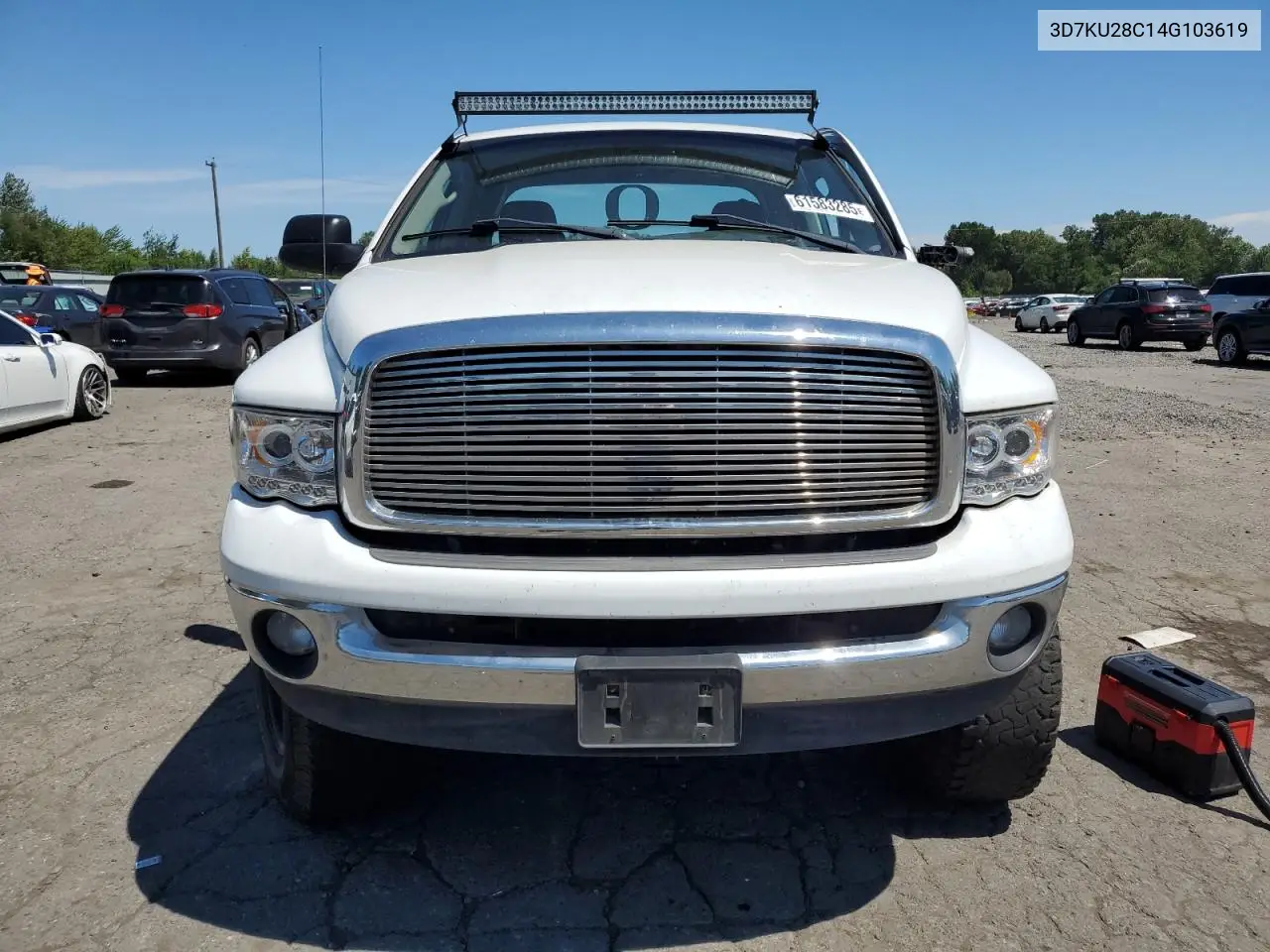 2004 Dodge Ram 2500 St VIN: 3D7KU28C14G103619 Lot: 61583285