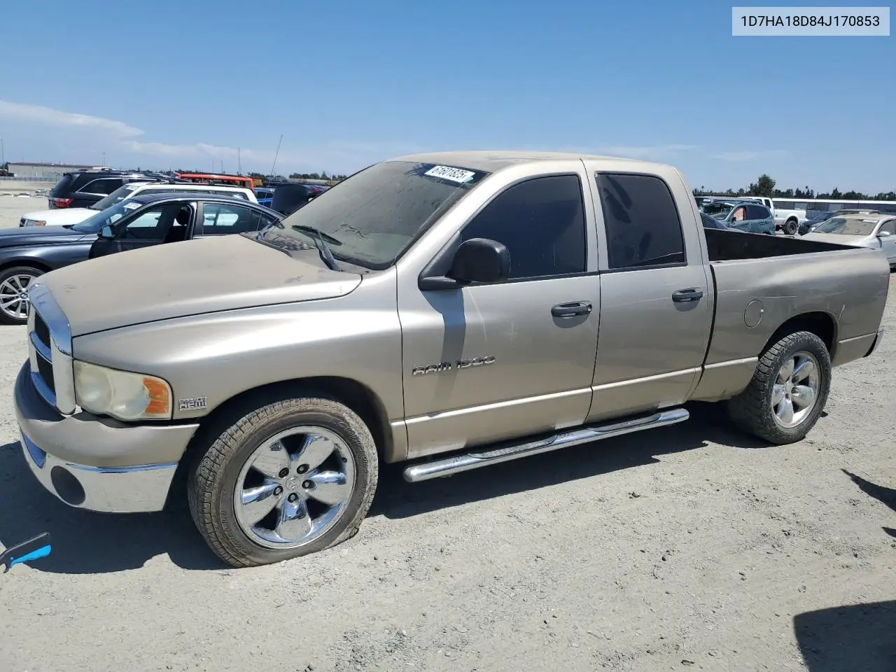 2004 Dodge Ram 1500 St VIN: 1D7HA18D84J170853 Lot: 61601825