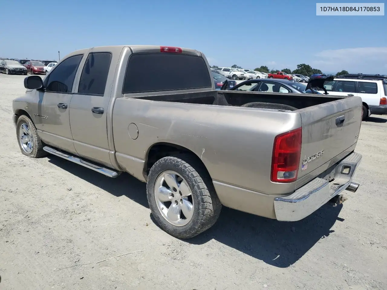 2004 Dodge Ram 1500 St VIN: 1D7HA18D84J170853 Lot: 61601825