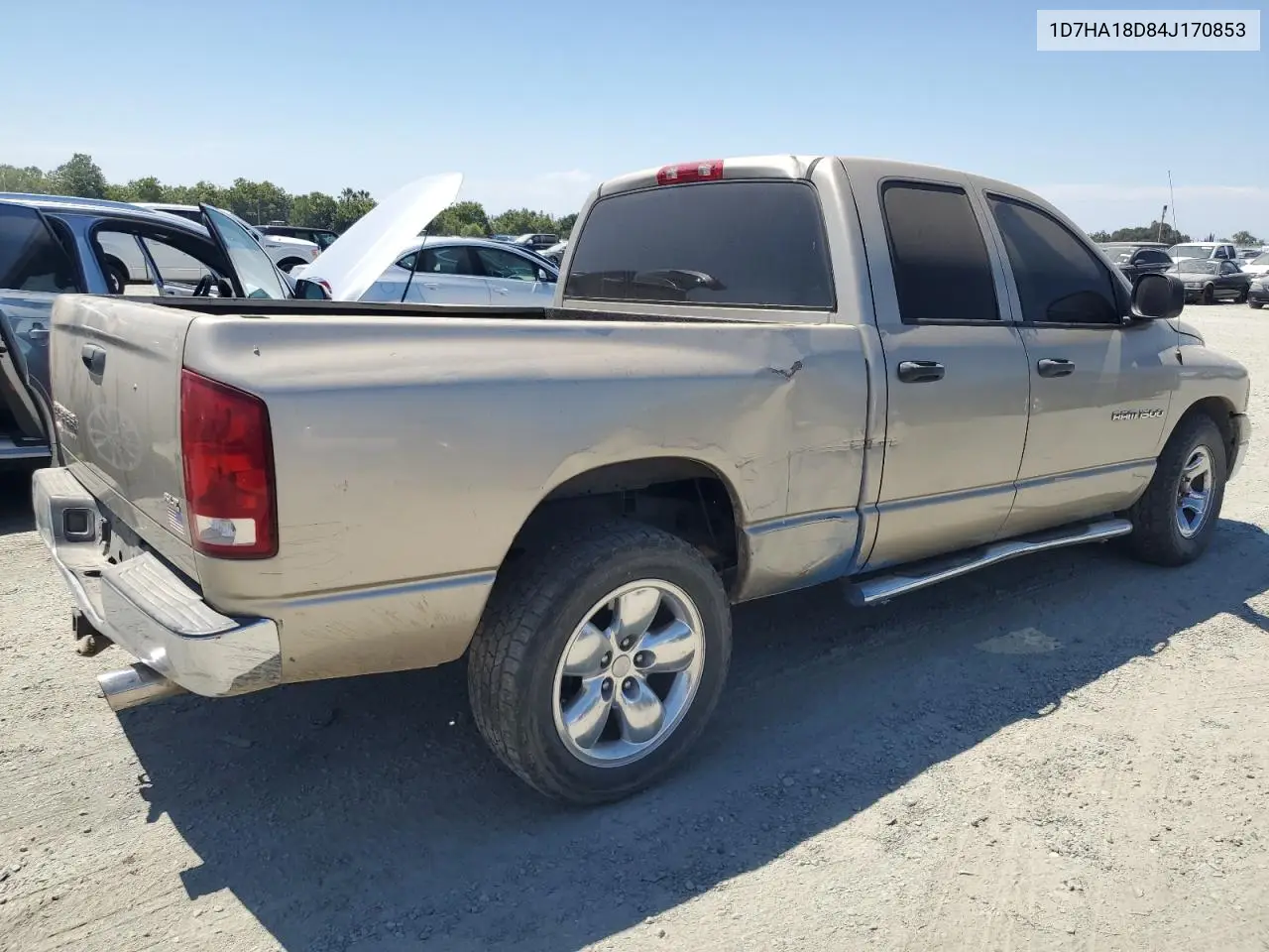 2004 Dodge Ram 1500 St VIN: 1D7HA18D84J170853 Lot: 61601825
