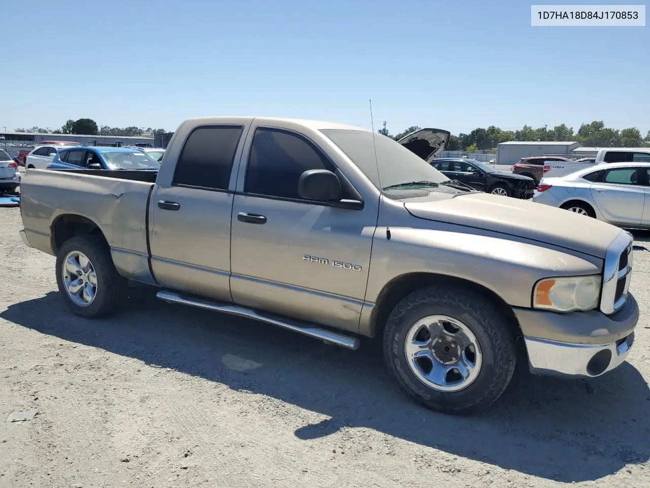 2004 Dodge Ram 1500 St VIN: 1D7HA18D84J170853 Lot: 61601825
