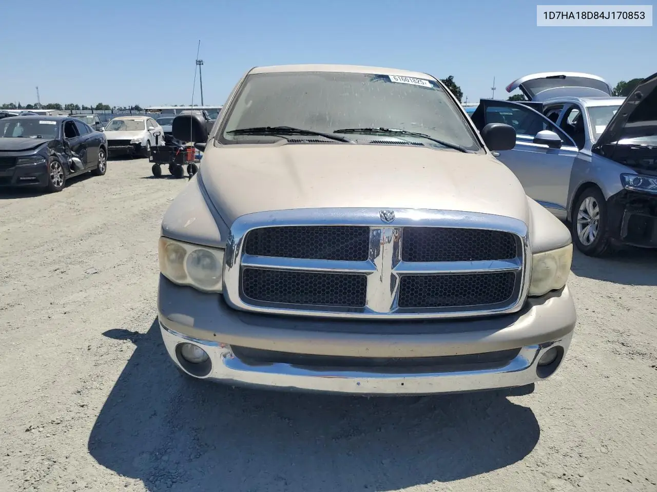 2004 Dodge Ram 1500 St VIN: 1D7HA18D84J170853 Lot: 61601825