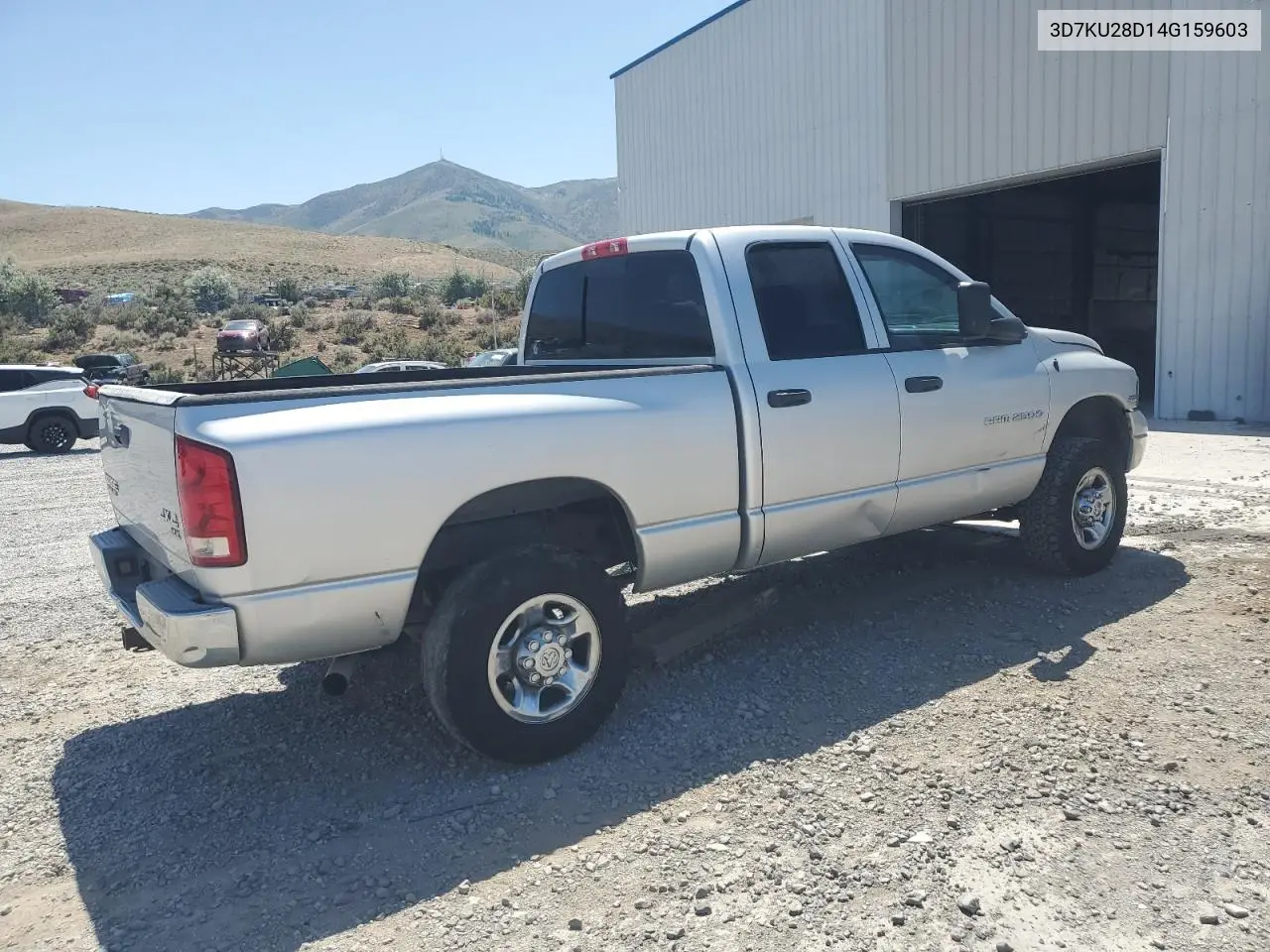 2004 Dodge Ram 2500 St VIN: 3D7KU28D14G159603 Lot: 62365245