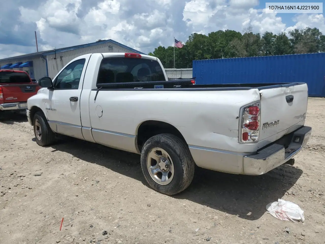 2004 Dodge Ram 1500 St VIN: 1D7HA16N14J221900 Lot: 62540675