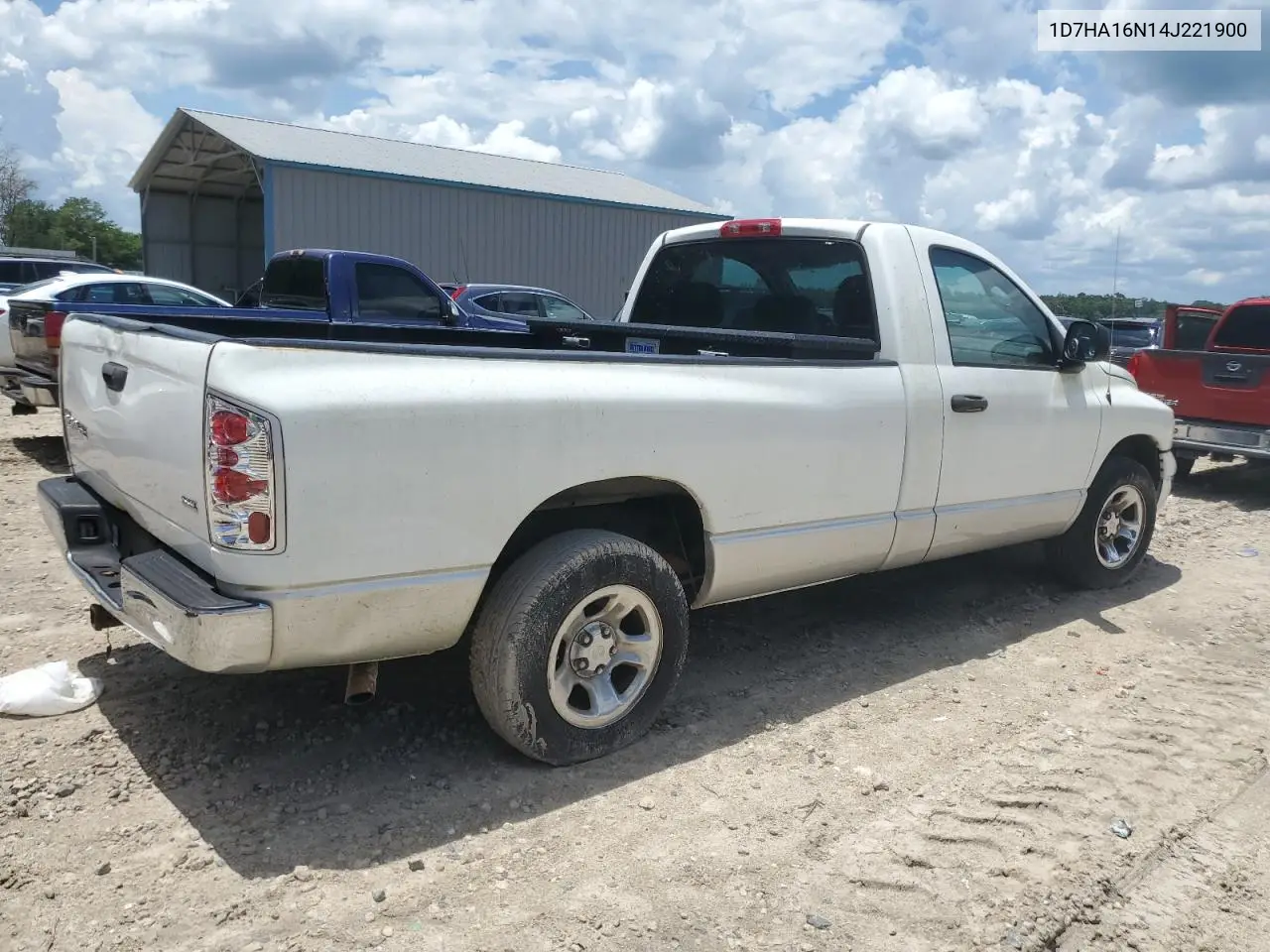 2004 Dodge Ram 1500 St VIN: 1D7HA16N14J221900 Lot: 62540675