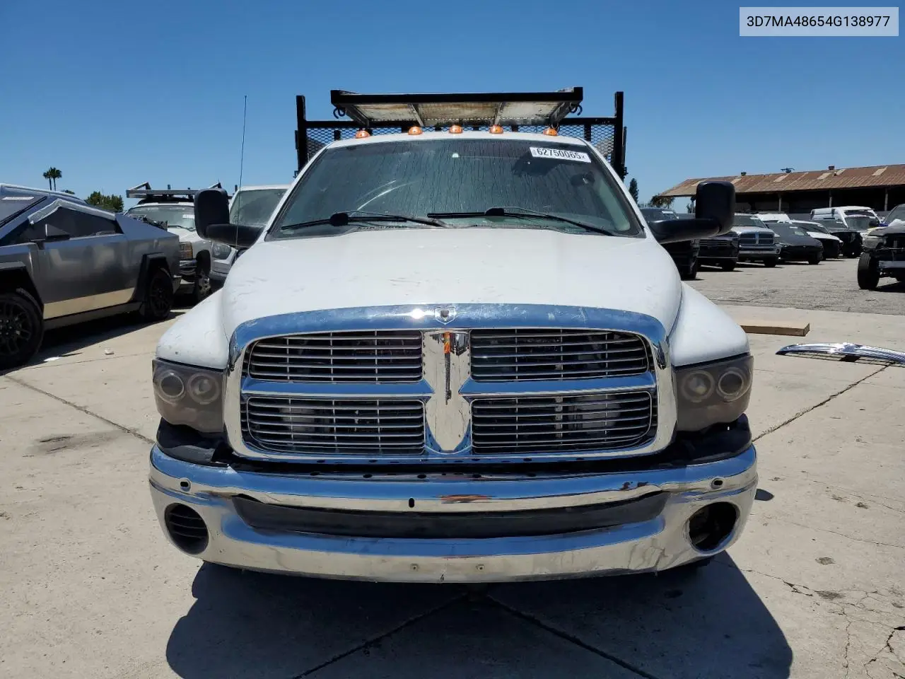 2004 Dodge Ram 3500 St VIN: 3D7MA48654G138977 Lot: 62750065