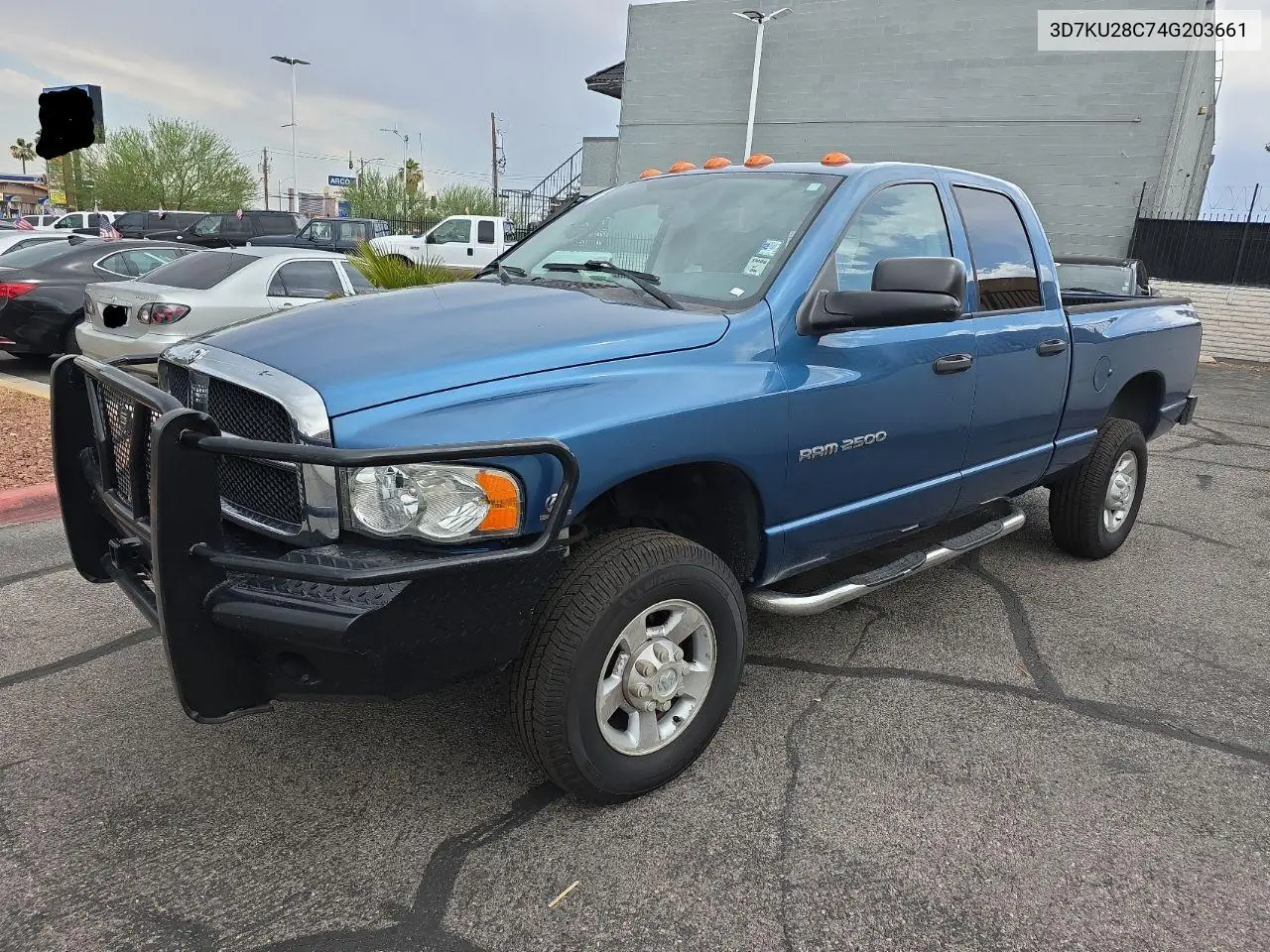 2004 Dodge Ram 2500 St VIN: 3D7KU28C74G203661 Lot: 63525875