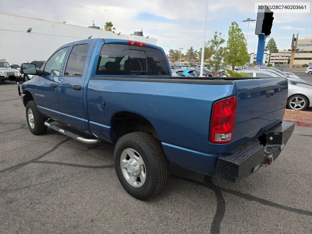 2004 Dodge Ram 2500 St VIN: 3D7KU28C74G203661 Lot: 63525875