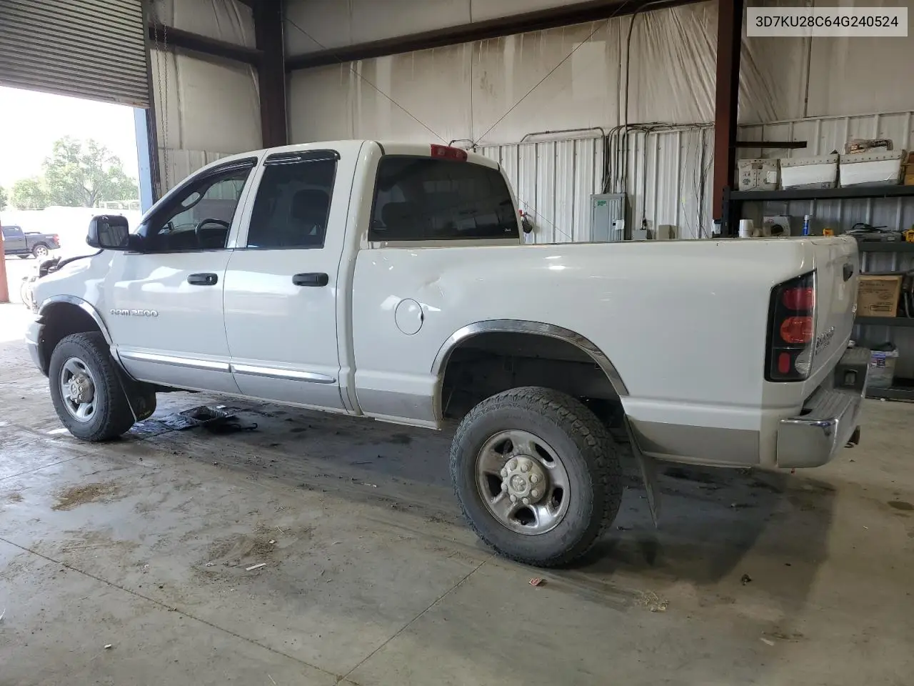 2004 Dodge Ram 2500 St VIN: 3D7KU28C64G240524 Lot: 65742725