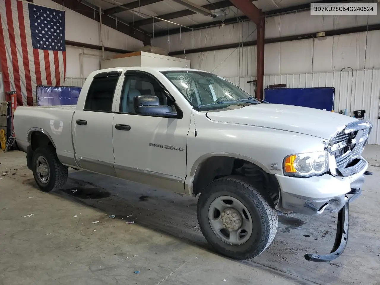 2004 Dodge Ram 2500 St VIN: 3D7KU28C64G240524 Lot: 65742725