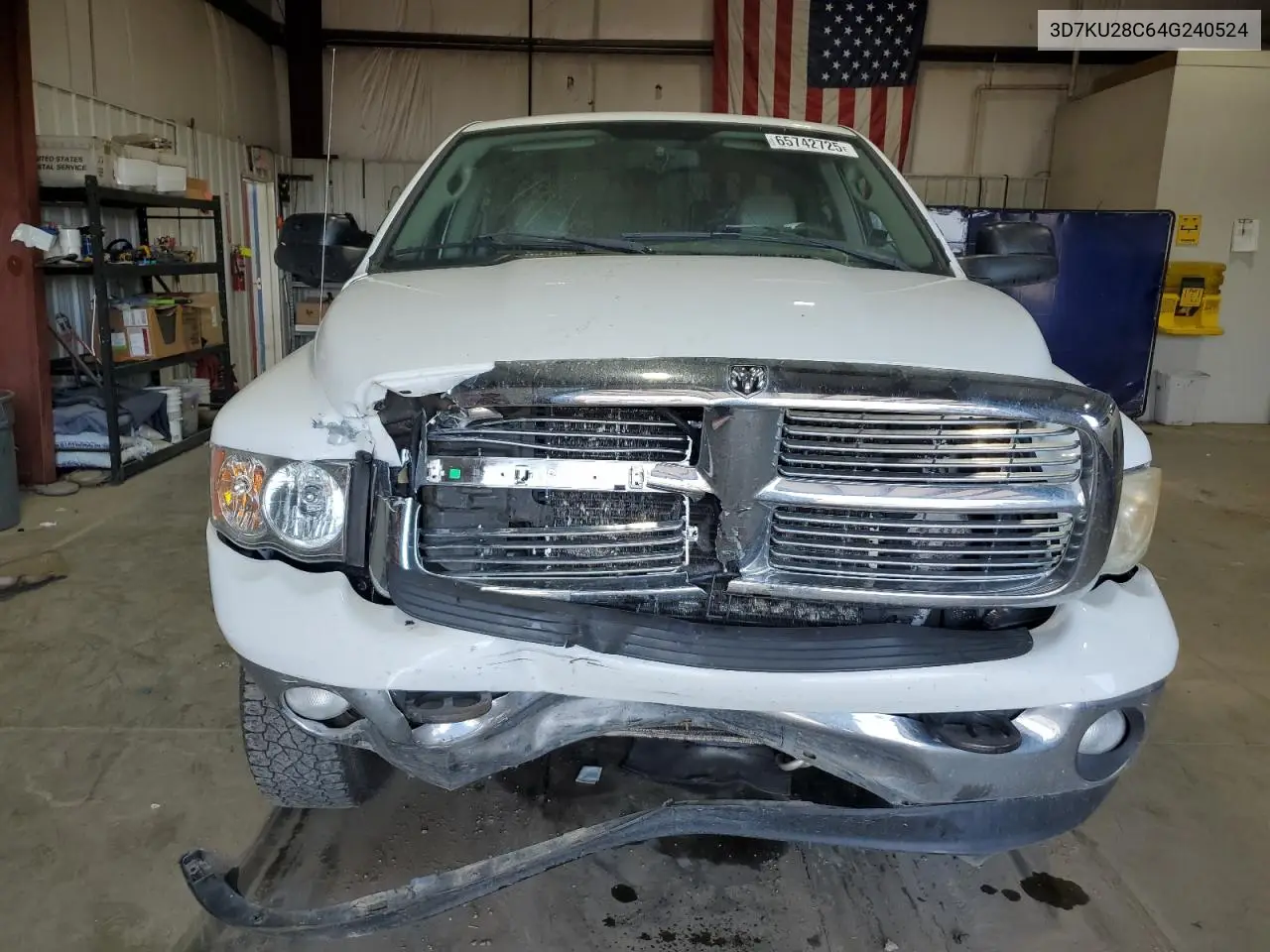 2004 Dodge Ram 2500 St VIN: 3D7KU28C64G240524 Lot: 65742725