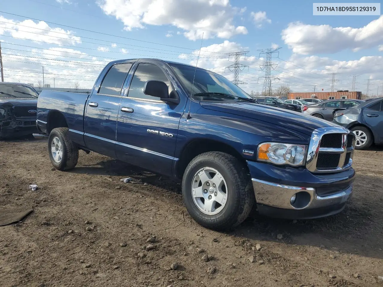 2005 Dodge Ram 1500 St VIN: 1D7HA18D95S129319 Lot: 50477295