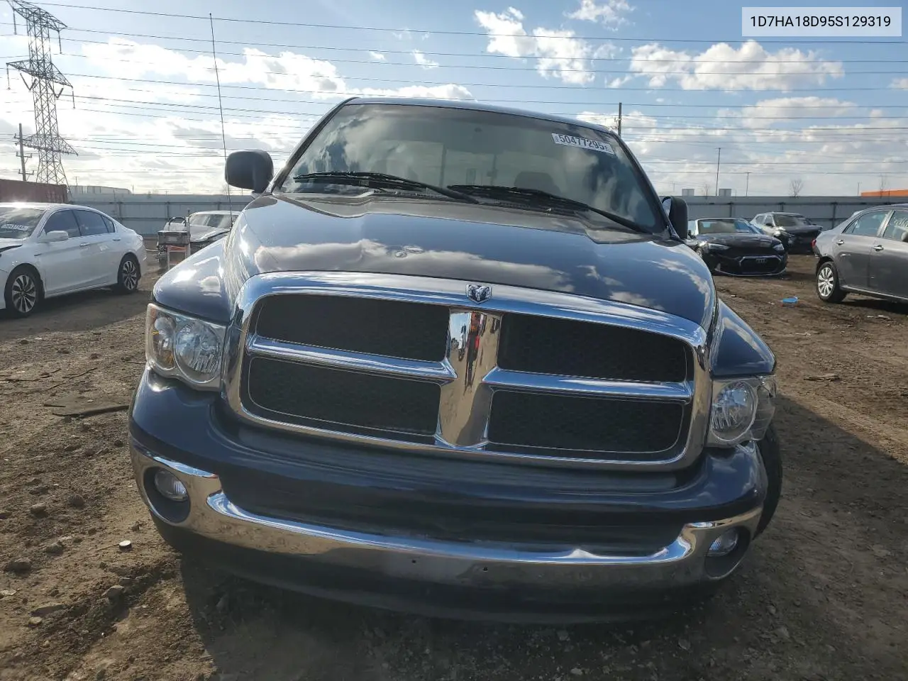 2005 Dodge Ram 1500 St VIN: 1D7HA18D95S129319 Lot: 50477295