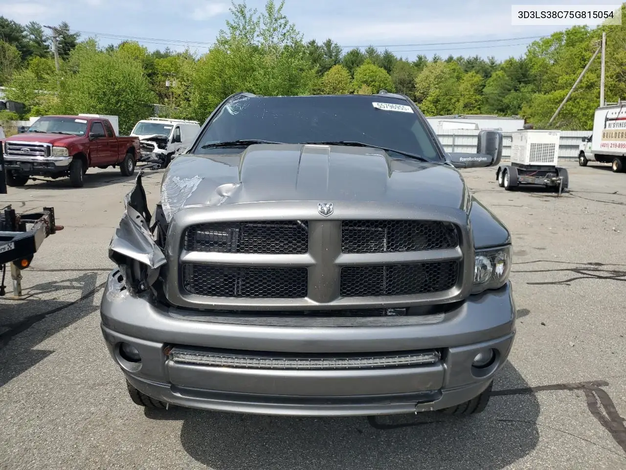 2005 Dodge Ram 3500 St VIN: 3D3LS38C75G815054 Lot: 55796955