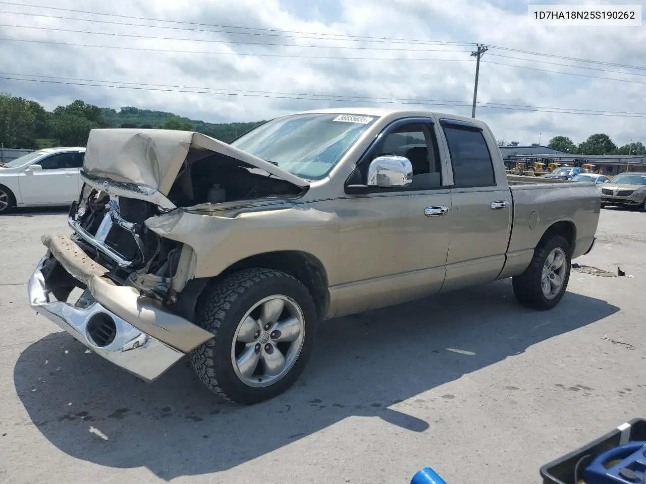 2005 Dodge Ram 1500 St VIN: 1D7HA18N25S190262 Lot: 56655635