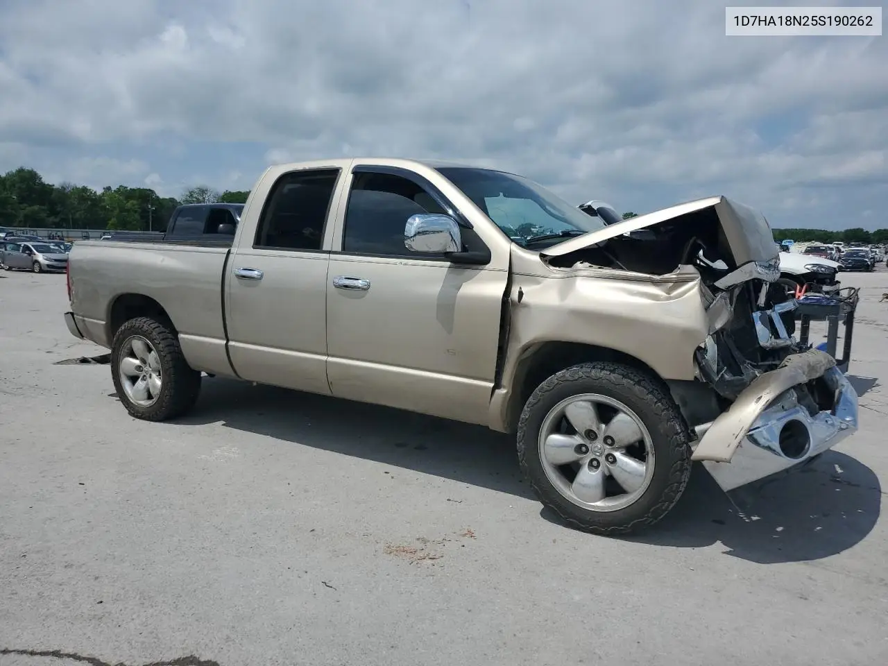 2005 Dodge Ram 1500 St VIN: 1D7HA18N25S190262 Lot: 56655635