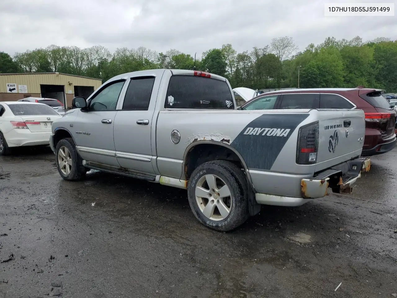2005 Dodge Ram 1500 St VIN: 1D7HU18D55J591499 Lot: 56966595
