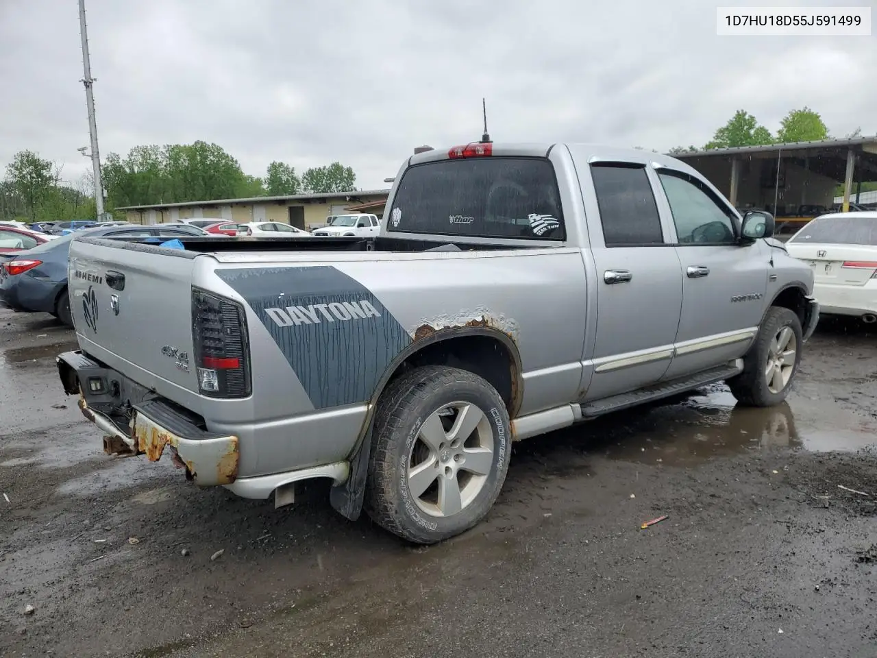 2005 Dodge Ram 1500 St VIN: 1D7HU18D55J591499 Lot: 56966595