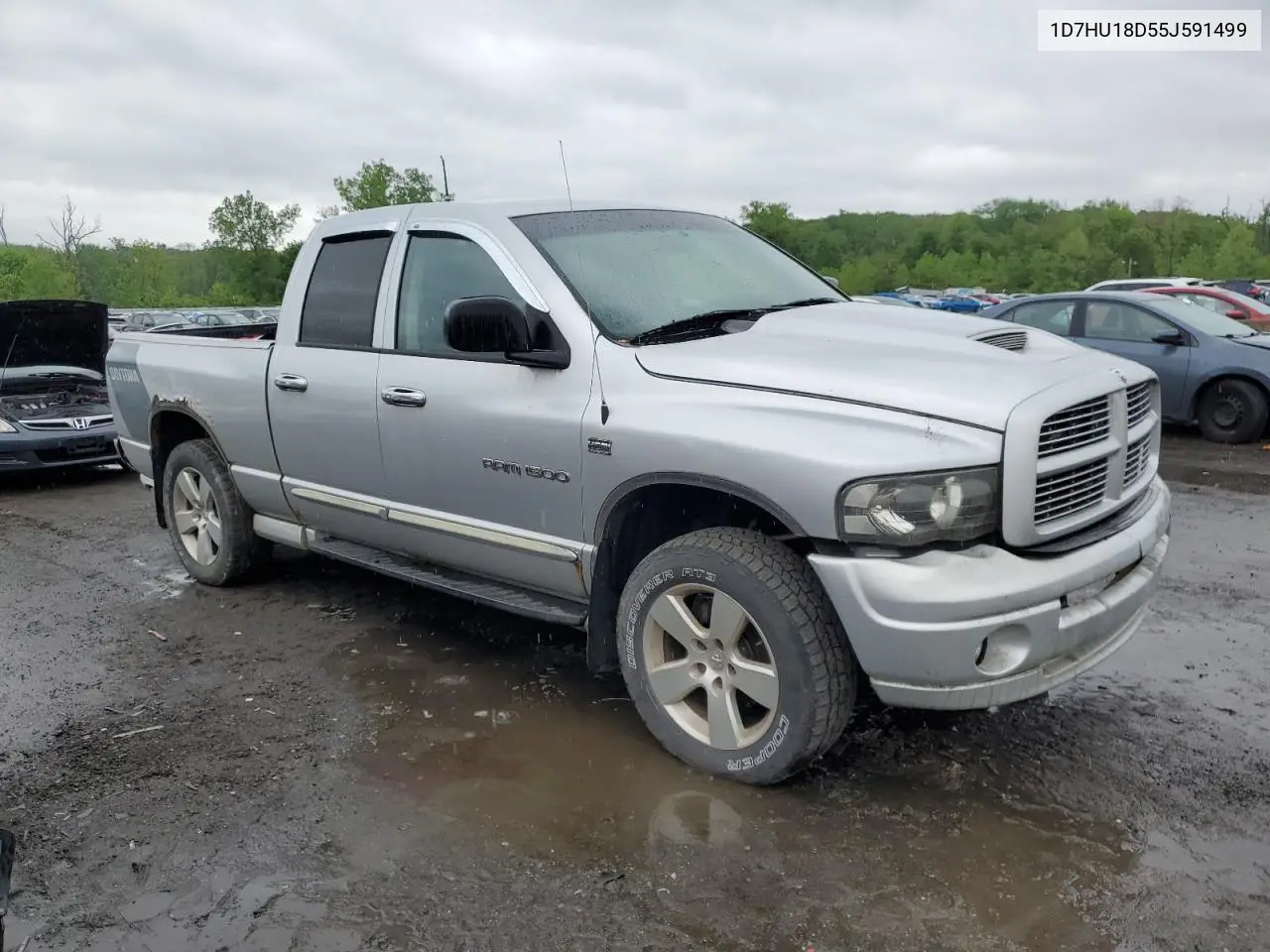 2005 Dodge Ram 1500 St VIN: 1D7HU18D55J591499 Lot: 56966595