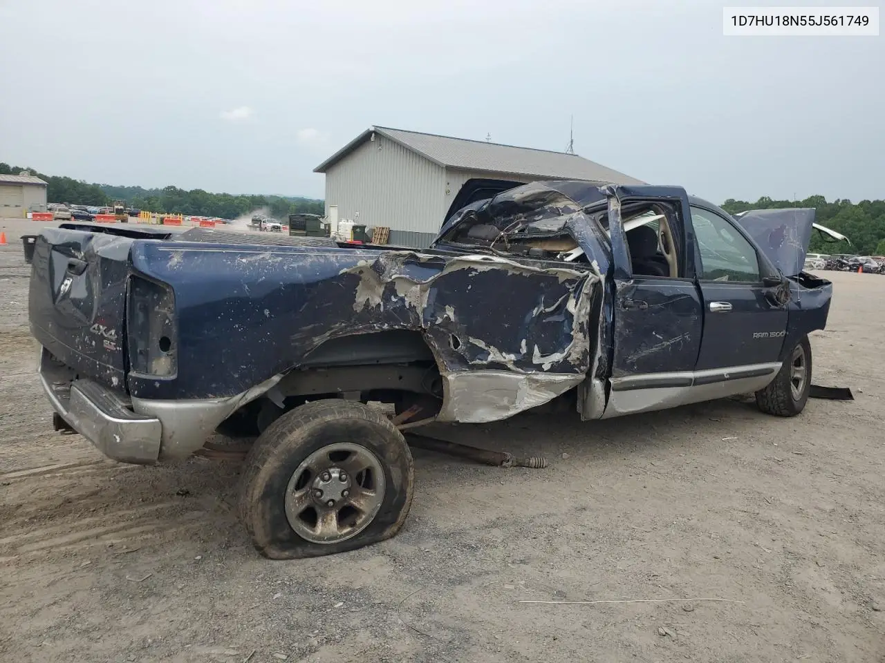 2005 Dodge Ram 1500 St VIN: 1D7HU18N55J561749 Lot: 59941095