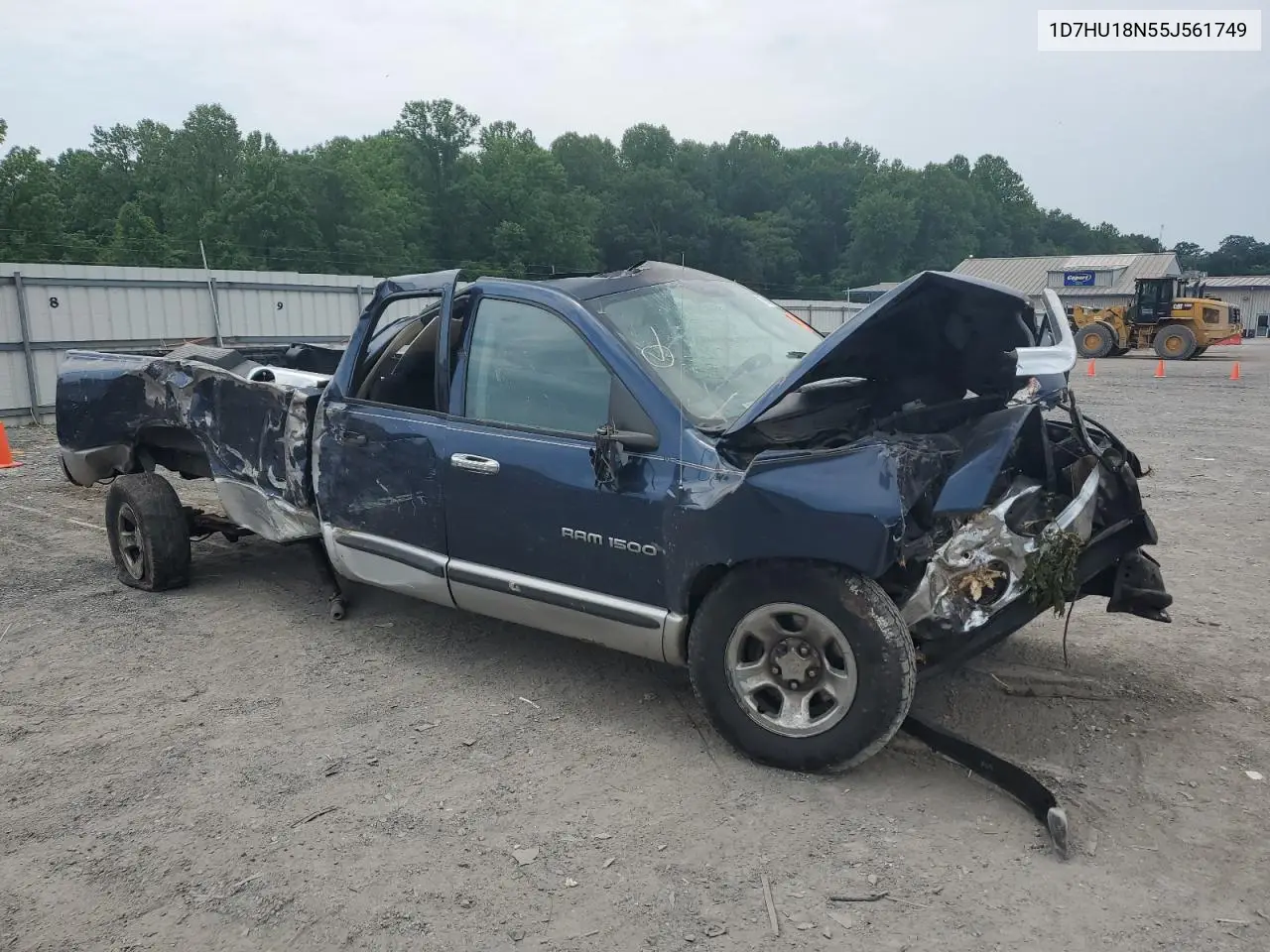 2005 Dodge Ram 1500 St VIN: 1D7HU18N55J561749 Lot: 59941095