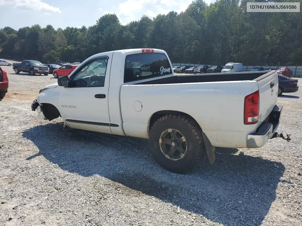 2005 Dodge Ram 1500 St VIN: 1D7HU16N65J569586 Lot: 62206595
