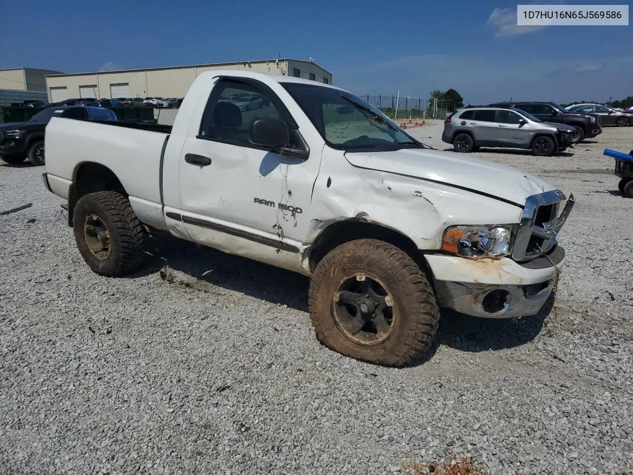 2005 Dodge Ram 1500 St VIN: 1D7HU16N65J569586 Lot: 62206595